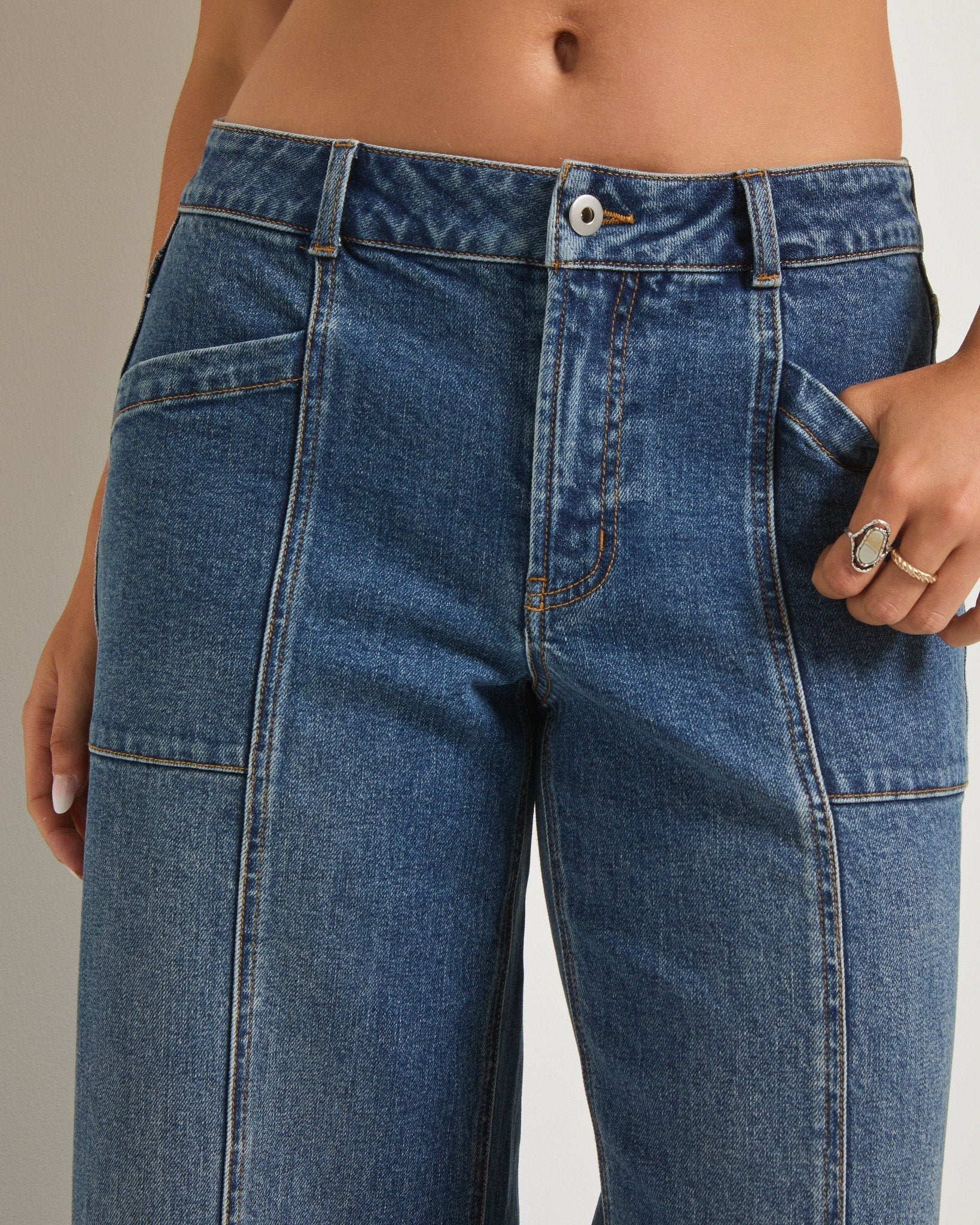 Storm $|& SEAS Nomad Flare Jean - SOF Full Front