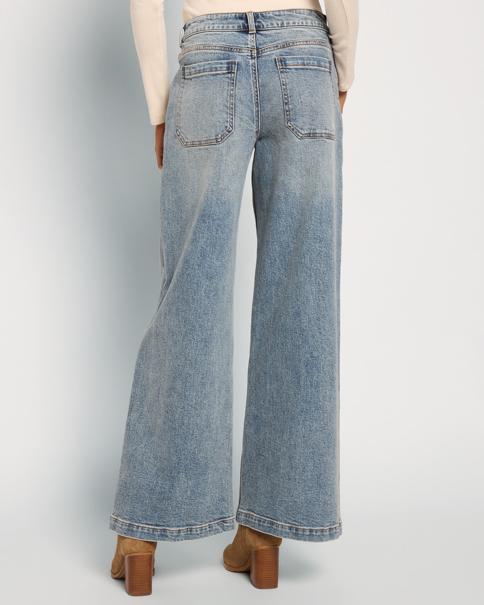 White Water $|& SEAS Nomad Flare Jean - SOF Back