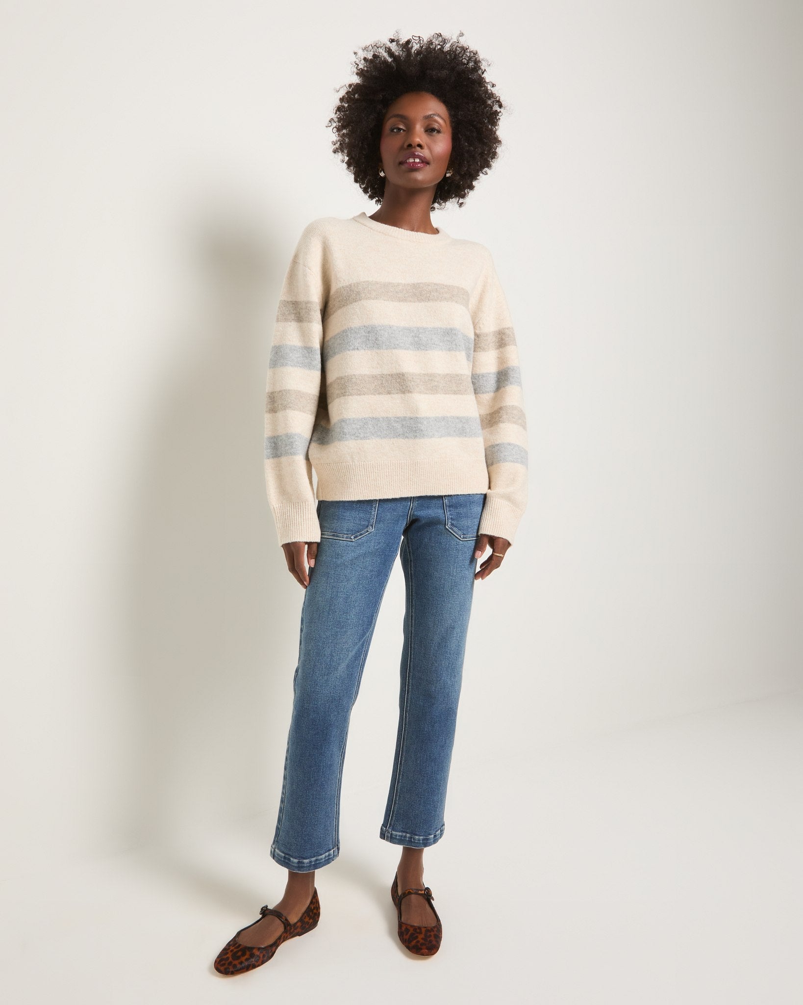 Swell Blue $|& SEAS Scenic Route Slim Cropped Jean - UGC On Fig