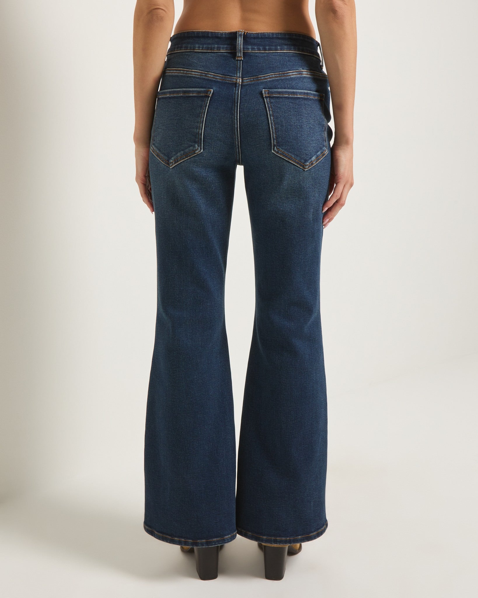 Rip Tide $|& SEAS Sojourn Flare Leg Jean - SOF Back