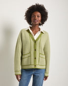 Olive Branch $|& SEAS Wanderlust Cardigan - SOF Front