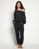 Black $|& SEAS Over the Clouds Jogger - UGC On Fig