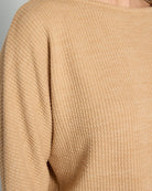 Heather Sandbar $|& SEAS Highland Dolman Long Sleeve Top - SOF Full Front