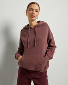 Black Cherry $|& SEAS Free Spirit Hoodie - SOF Front