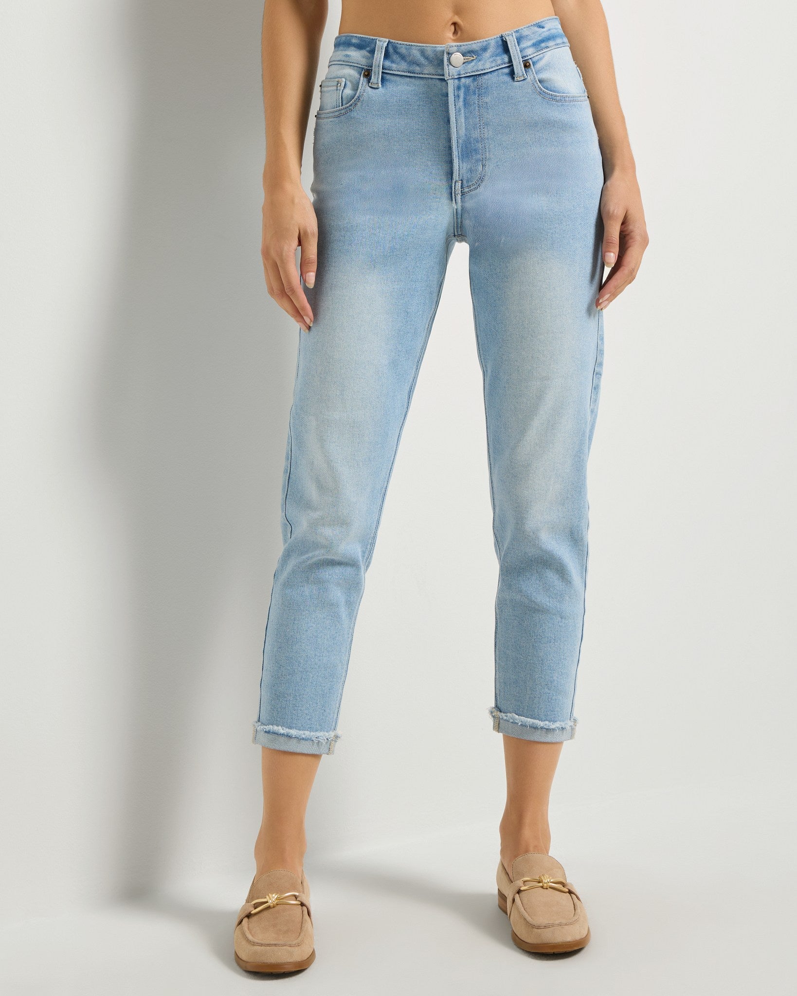Lakeside $|& SEAS Taurus Cuffed Skinny Jean - SOF Front