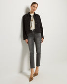 Grey Mist $|& SEAS Coastline Cropped Skinny Jean - UGC On Fig